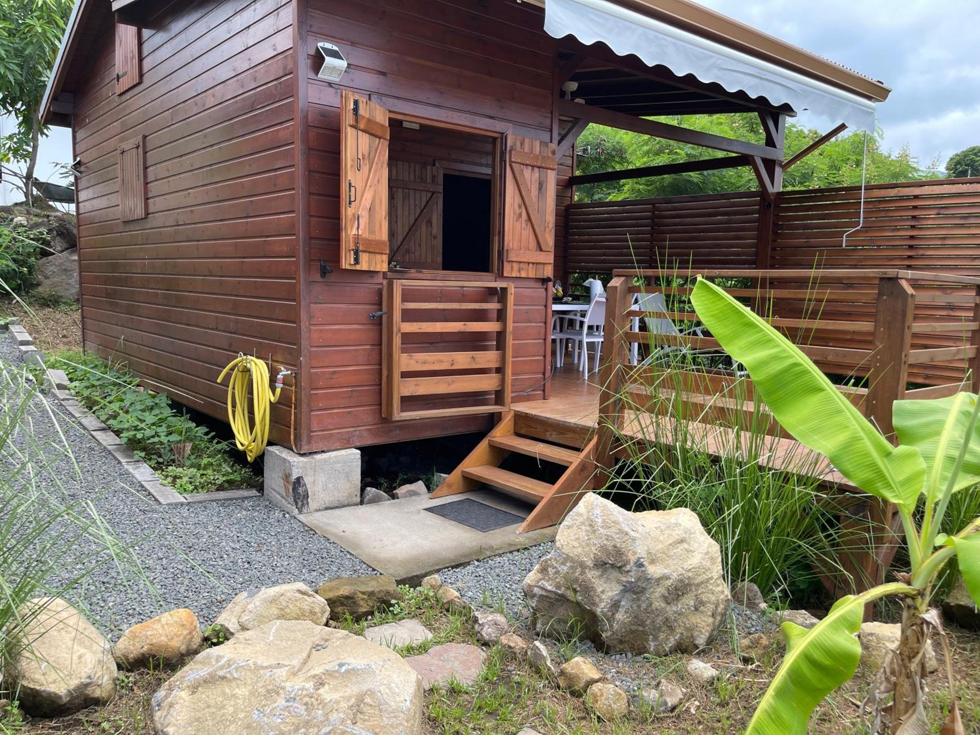 Bungalow Lanar'Am Graj - 2 Bouillante Dış mekan fotoğraf